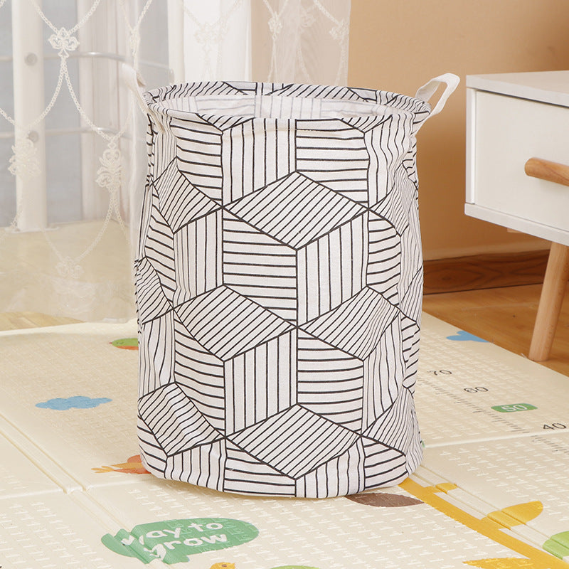 Folding Cotton Laundry | Storage Basket