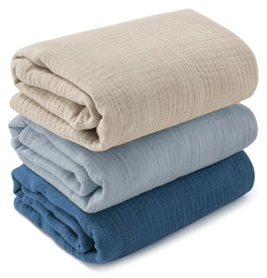 Cuddle Comfort 3-Piece Muslin Set FOR BOYS