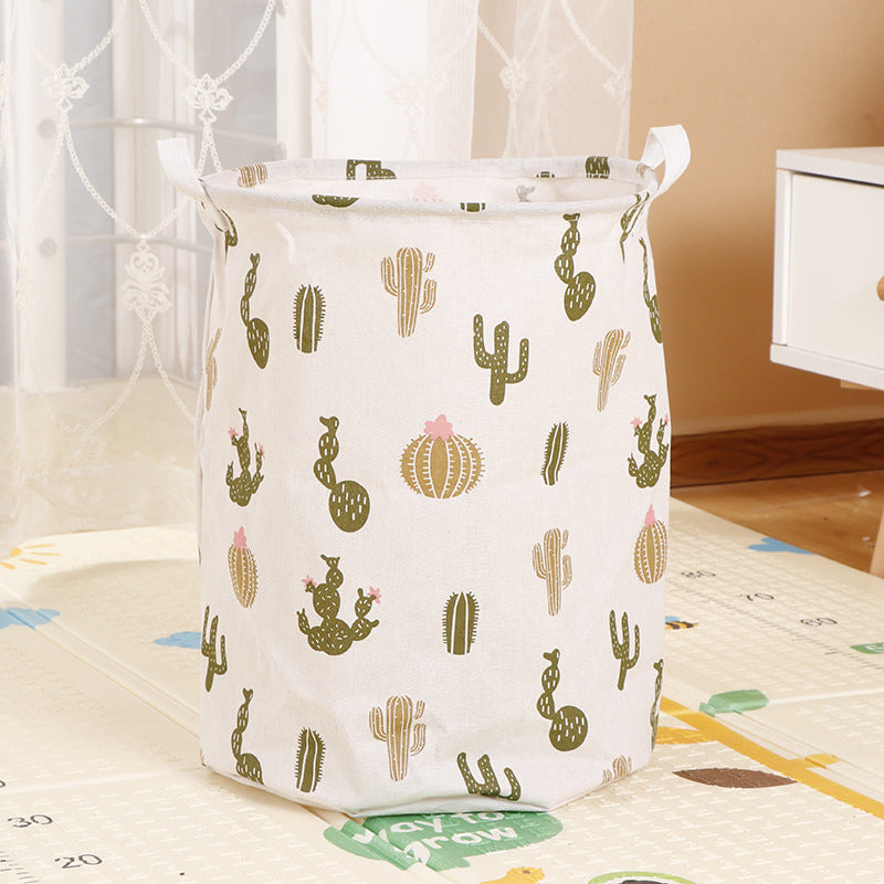 Folding Cotton Laundry | Storage Basket
