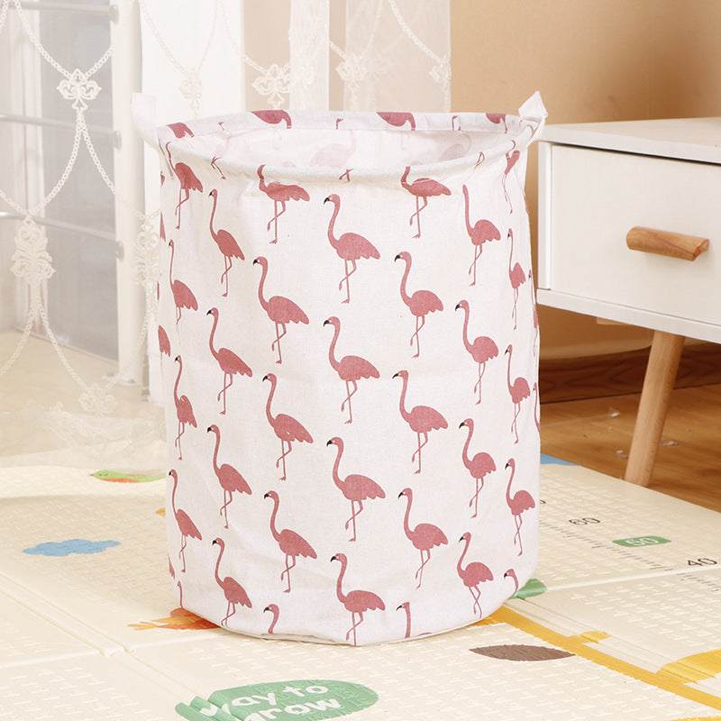 Folding Cotton Laundry | Storage Basket