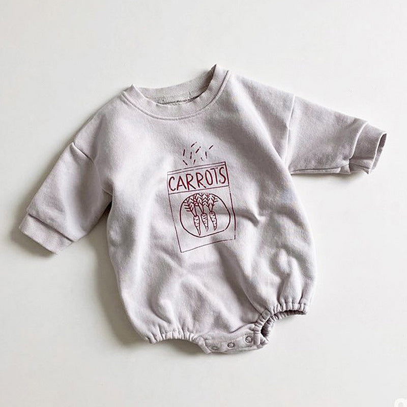 Super Soft Cotton Long Sleeve Romper