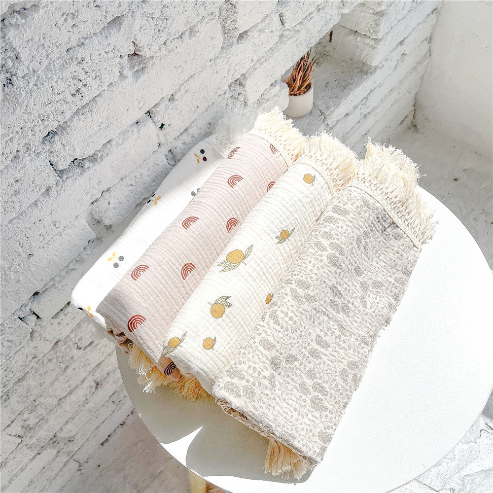 JUST FRUITS AND FLOWERS Light Cotton Blanket Wrap