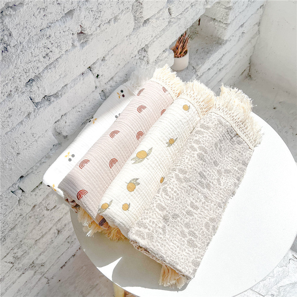 JUST FRUITS AND FLOWERS Light Cotton Blanket Wrap