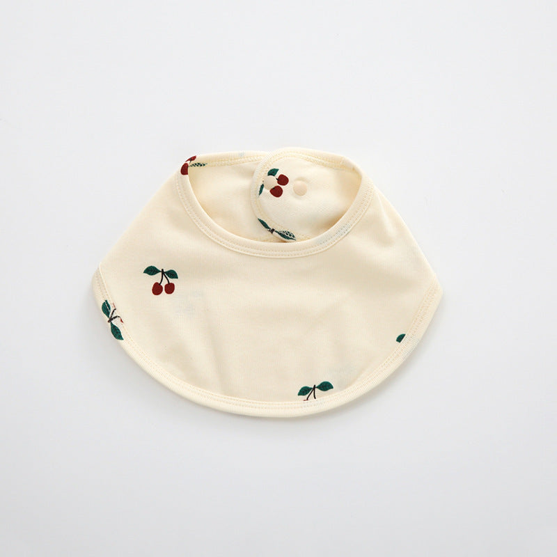 JUST FRUITS OR FLOWERS Cotton Baby Bib