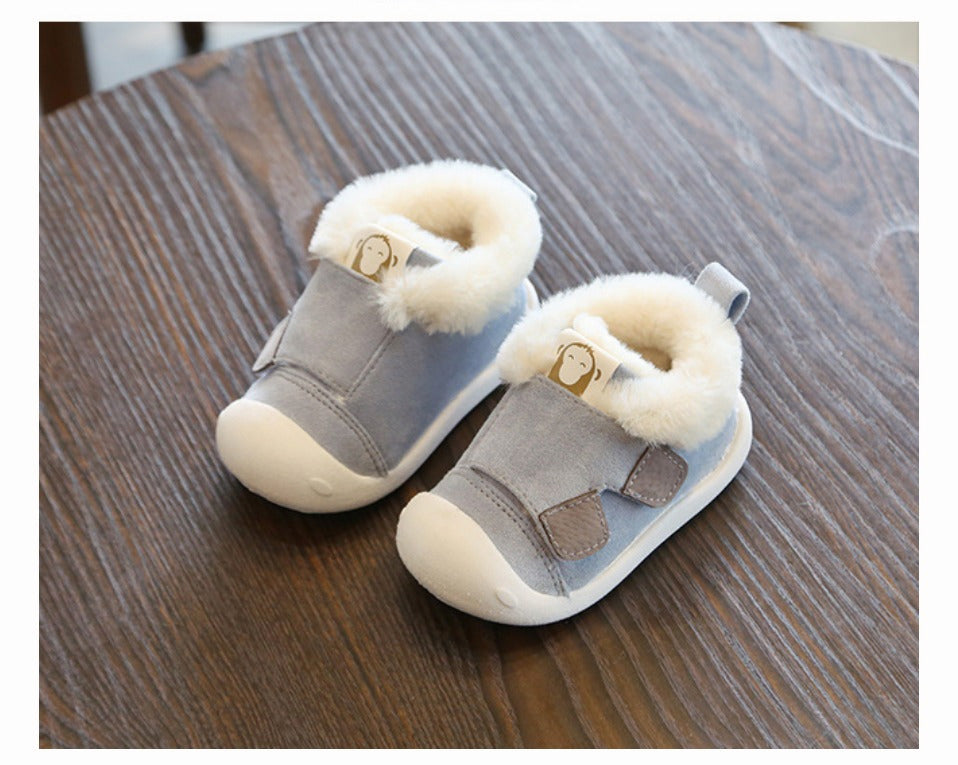 Winter Baby Cotton Velvet Shoes