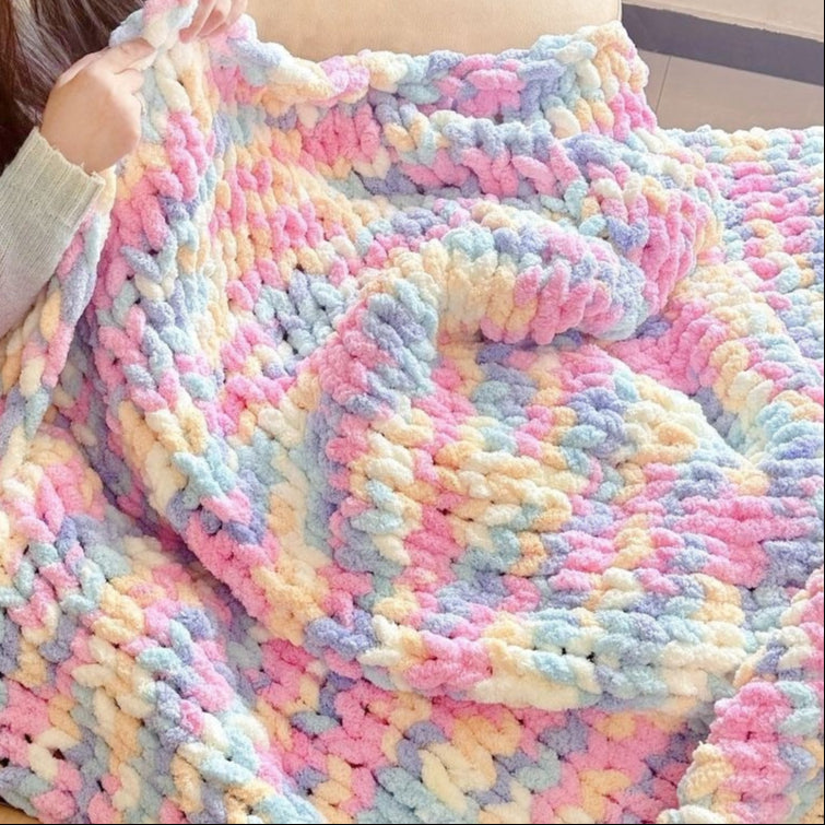 Cozy Chenille Baby Blanket (3 options)