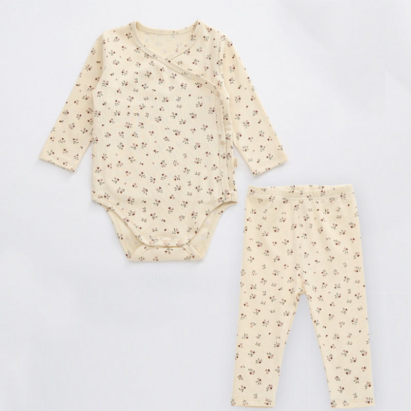 JUST FRUITS OR FLOWERS Two Piece Cotton Top and Pants Set (many variations)