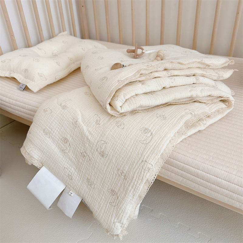Dreamy Animals Neutral Gender Cotton Baby Quilts