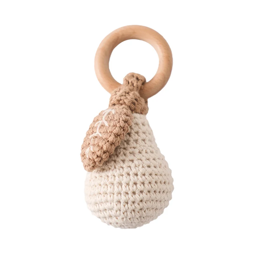 Just Fruits Handmade Crochet Rattle