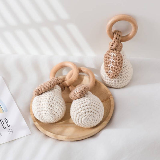 Just Fruits Handmade Crochet Rattle