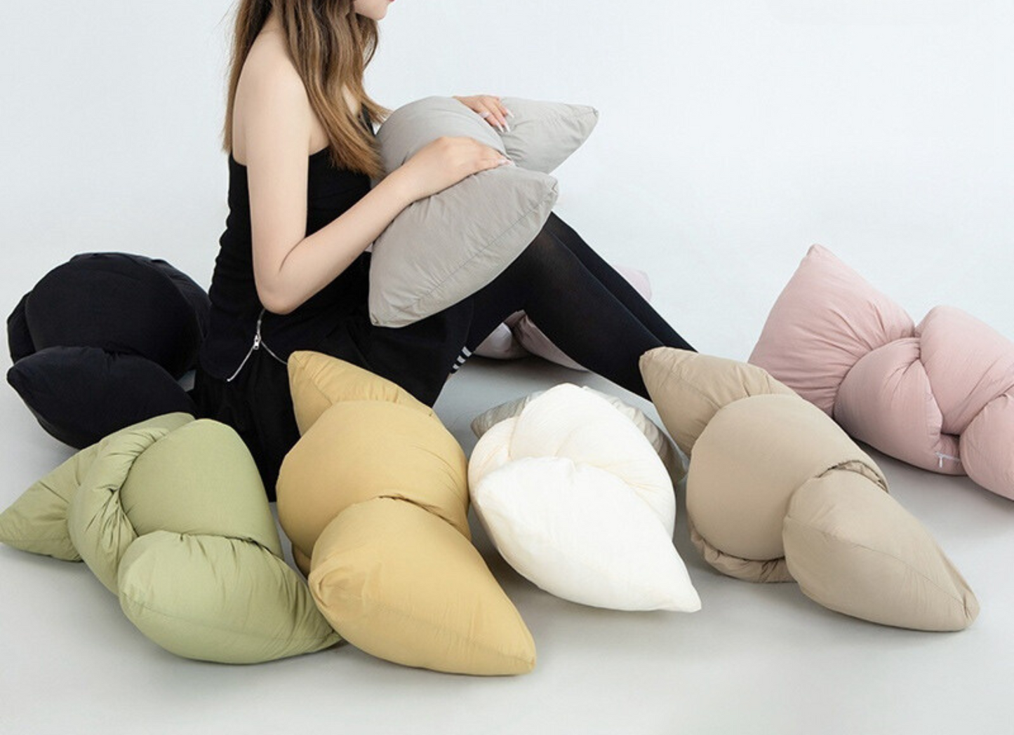Knotted Pillows Nursery Decor