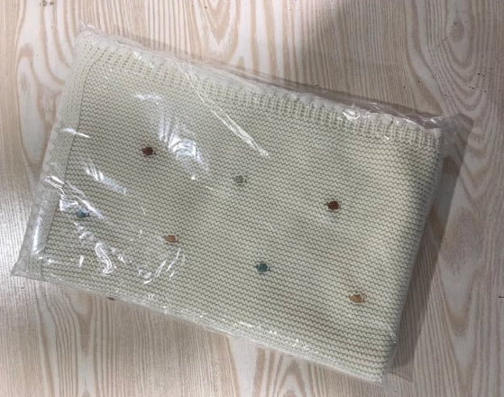 Quality Nordic Cotton Knitted Baby Blanket