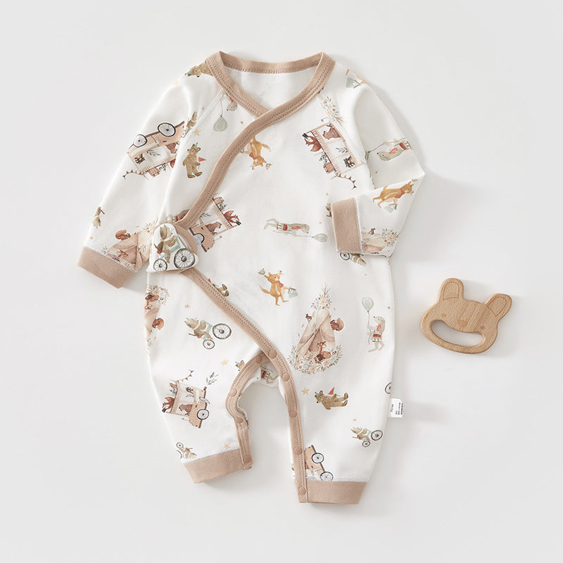 Pure Cotton Earthy Newborn Romper