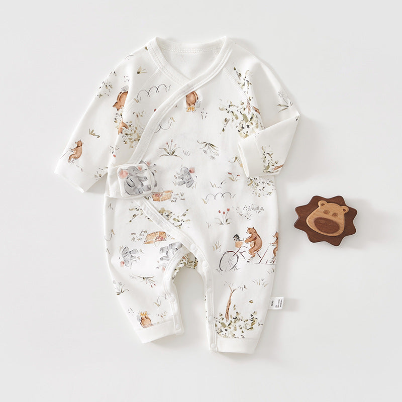 Pure Cotton Earthy Newborn Romper