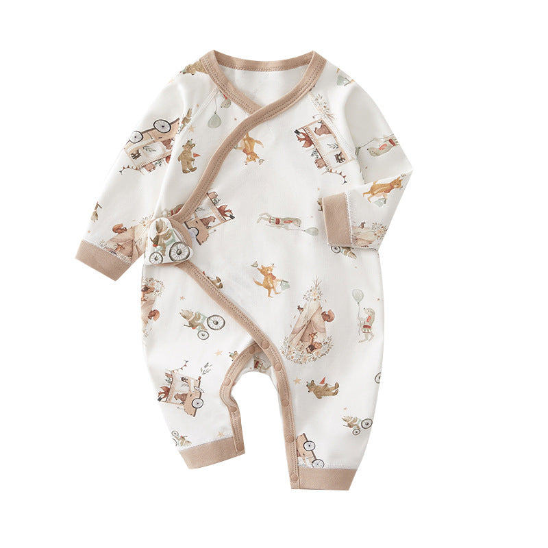 Pure Cotton Earthy Newborn Romper