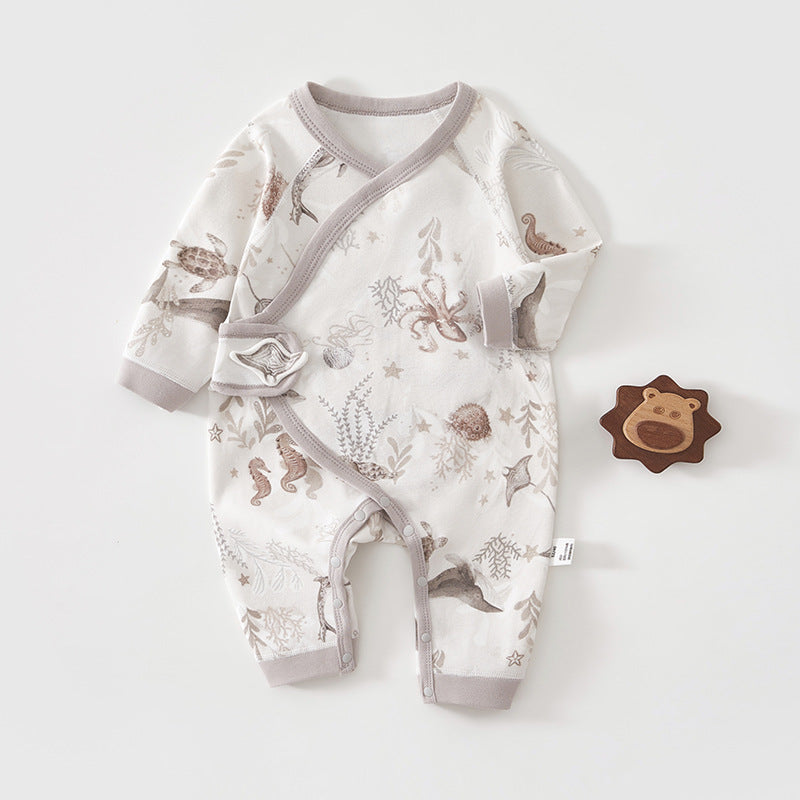 Pure Cotton Earthy Newborn Romper