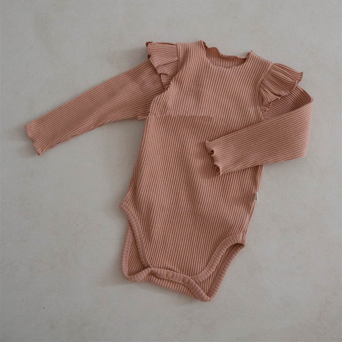 Cotton Fly Sleeve Romper