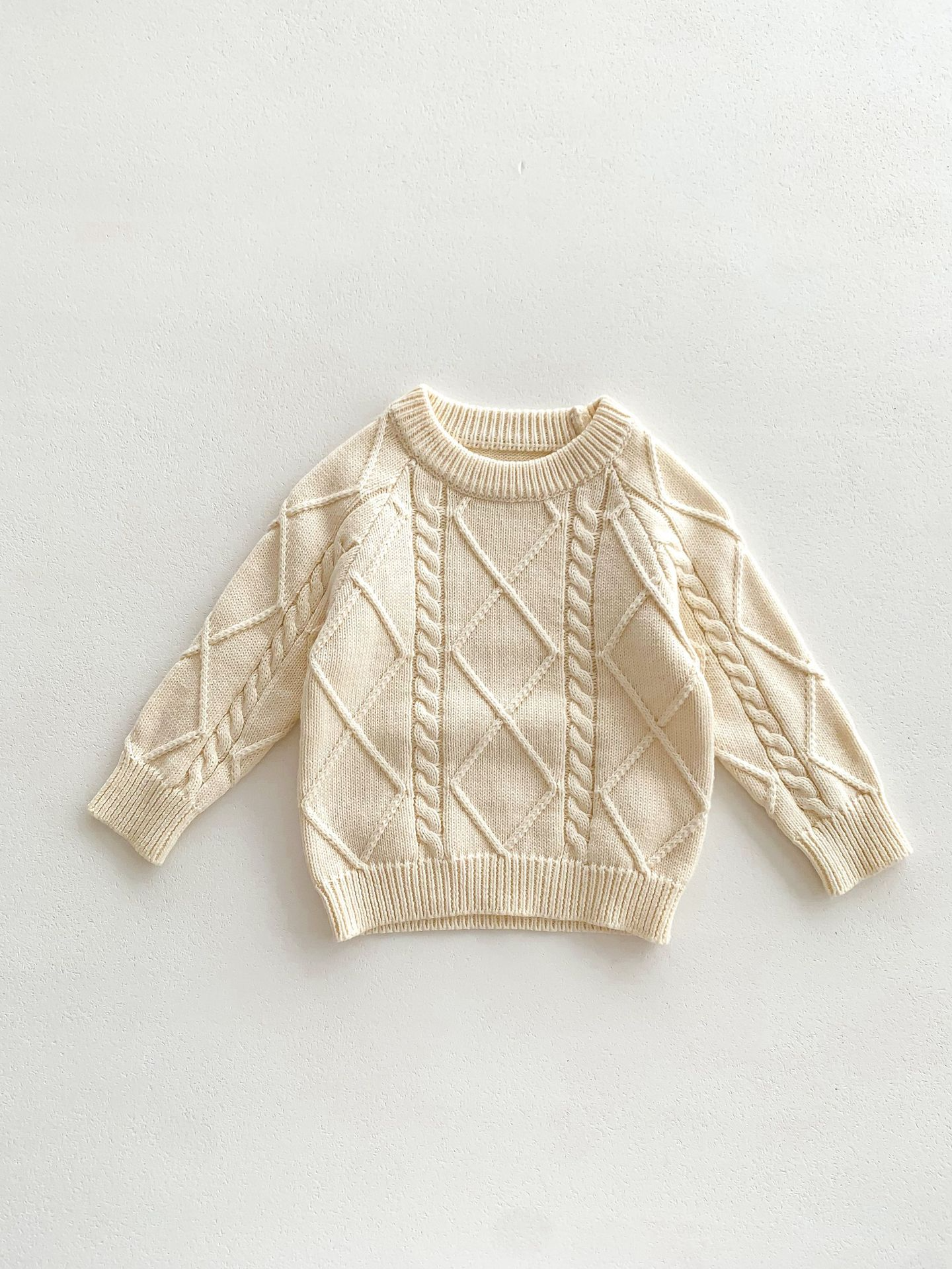 Cotton Knit Baby Overall and/or Sweater