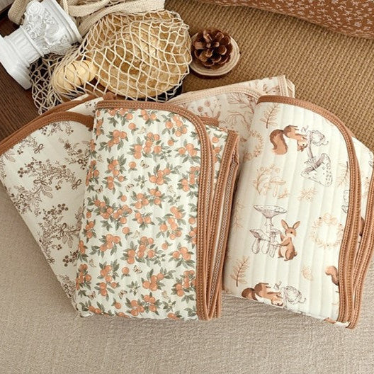 Newborn Earthy Cotton Swaddle and Stroller Blanket
