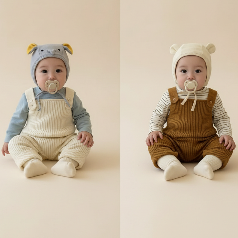 Earthy Essentials Knitted Overall