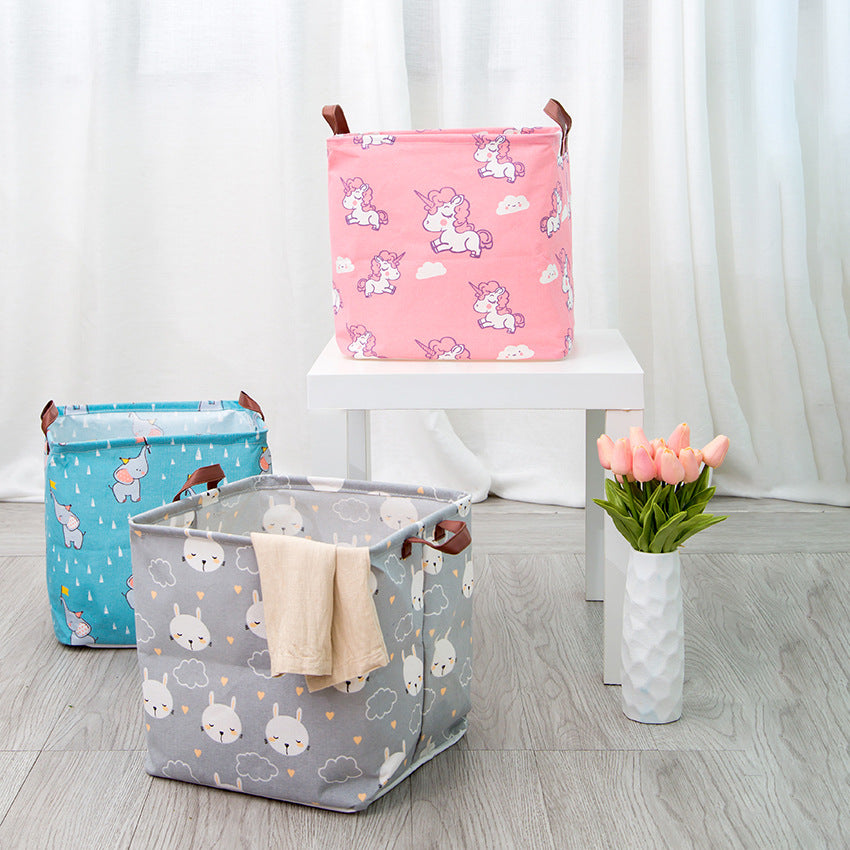 Canvas Toy Storage Basket