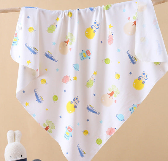 Soft and Stretchy Newborn Cotton Swaddle Blanket
