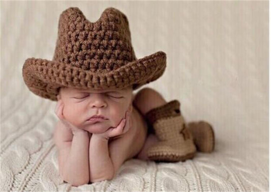 Earthy Baby Cowboy | Cowgirl Photo Shoot Suit