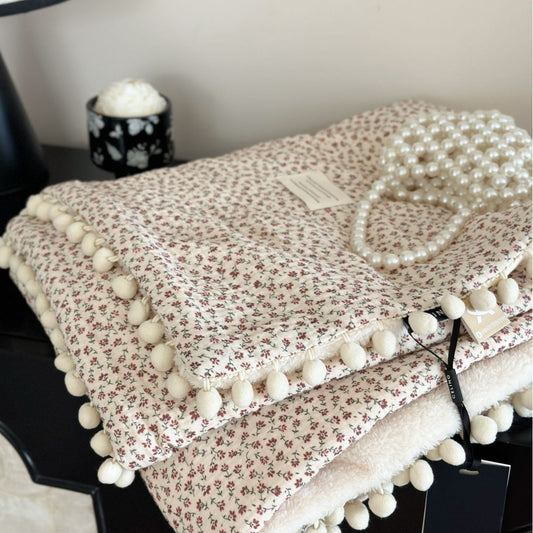 Spring Meadow Luxe Fleece Baby Blanket
