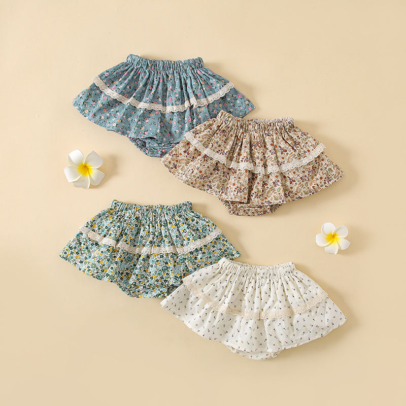 JUST FLOWERS Baby Bloomer Pants