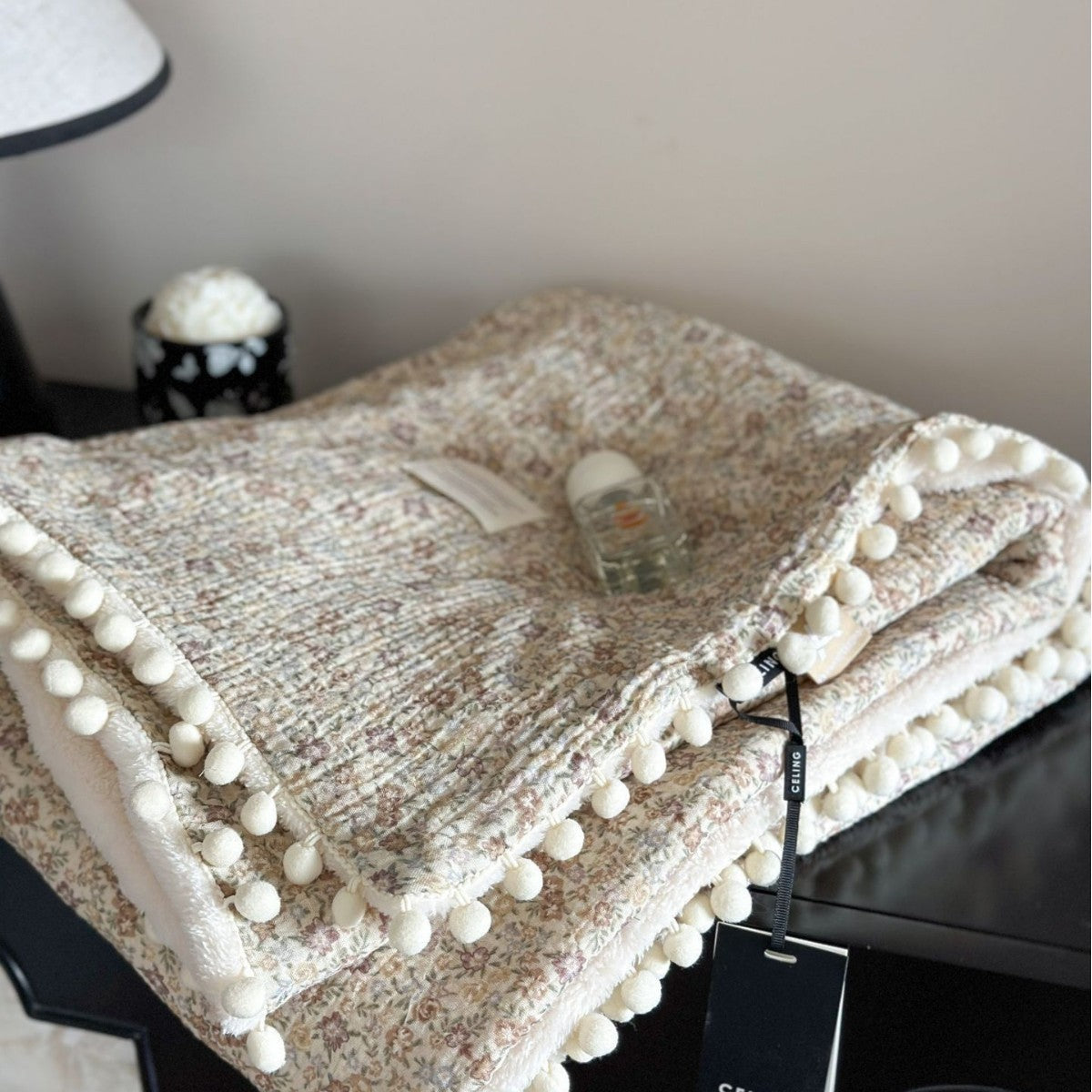 Vintage Seasons Luxe Fleece Baby Blanket