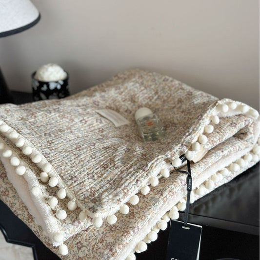 Vintage Seasons Luxe Fleece Baby Blanket