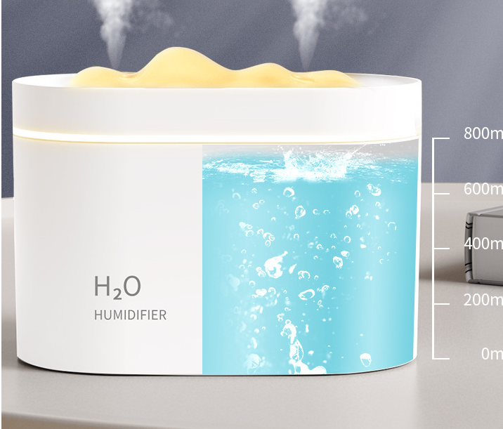 USB Dual Spray Humidifier For Baby's Room