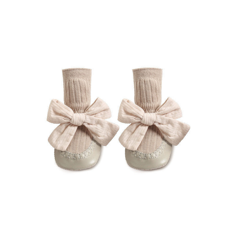 Baby Bow Sock Shoes