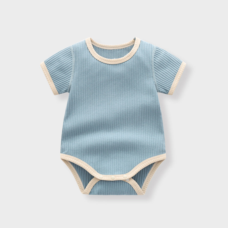 Summer Ribbed Cotton Onesie (3 colors)