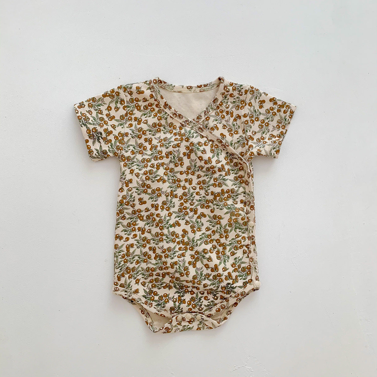 Earthy Short Sleeve Summer Onesie