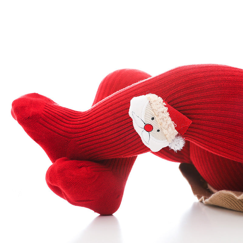 Christmas Cotton Baby Leggings