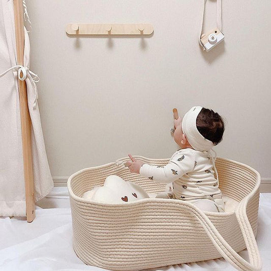 Earthy Baby Basket Carrier
