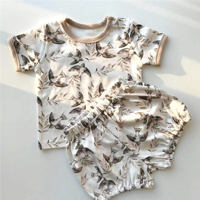 Summer Baby Cotton Tee and Shorts