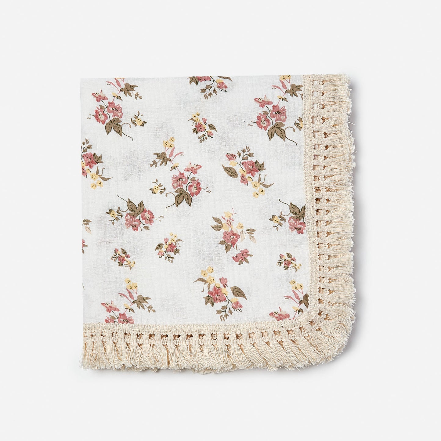 Cool Summer Cotton Tassel Blanket