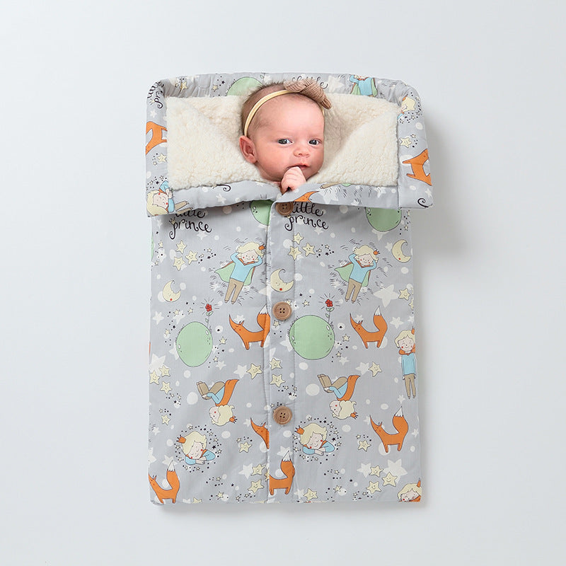 Warm Winter Cotton Fleece Stroller Sleeping Bag