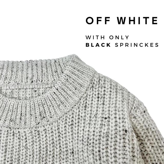 Knitted Cotton Sweater | Jumper