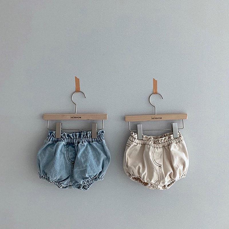 Denim Baby Shorts Neutral Gender