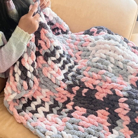Cozy Chenille Baby Blanket (3 options)