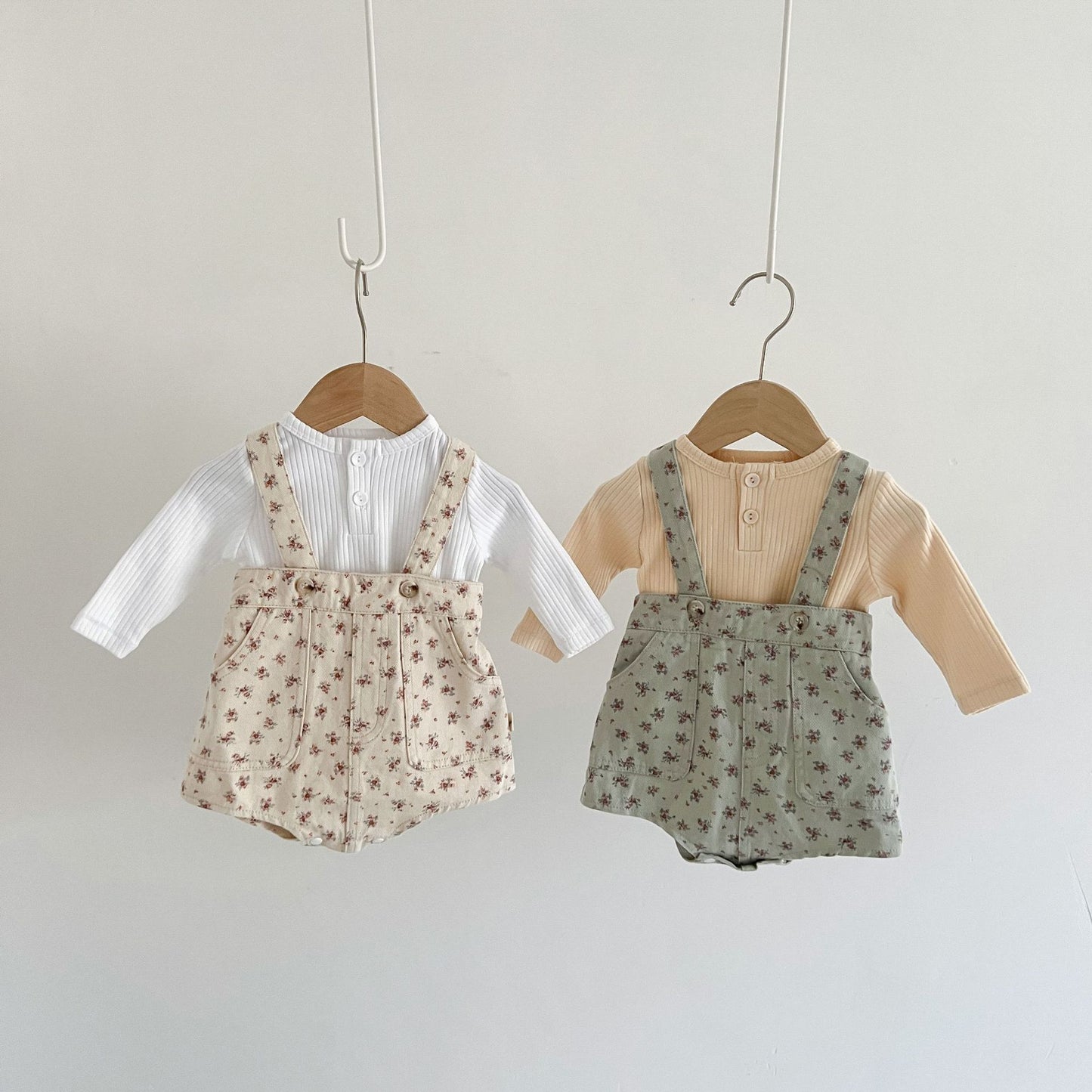 Soft Washed Cotton Denim Overall