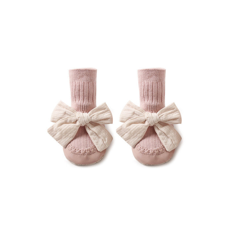 Baby Bow Sock Shoes