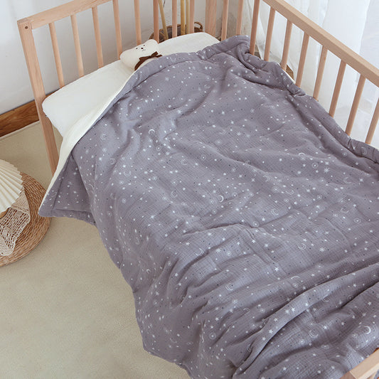 Lunar Love Earthy Haven Crib Quilt