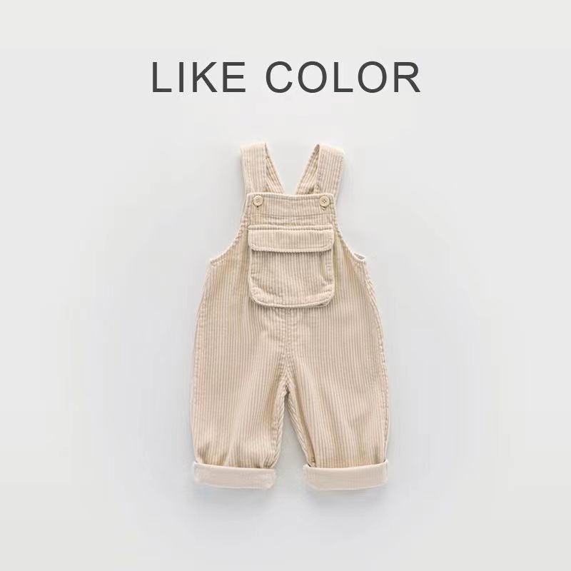 Casual Corduroy Overall