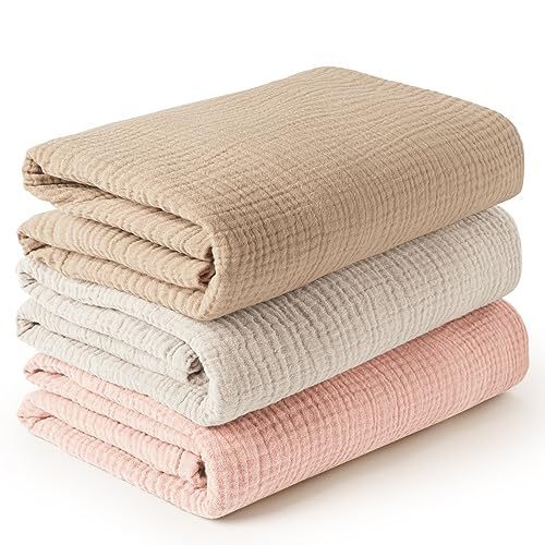 Cuddle Comfort 3-Piece Muslin Set FOR GIRLS