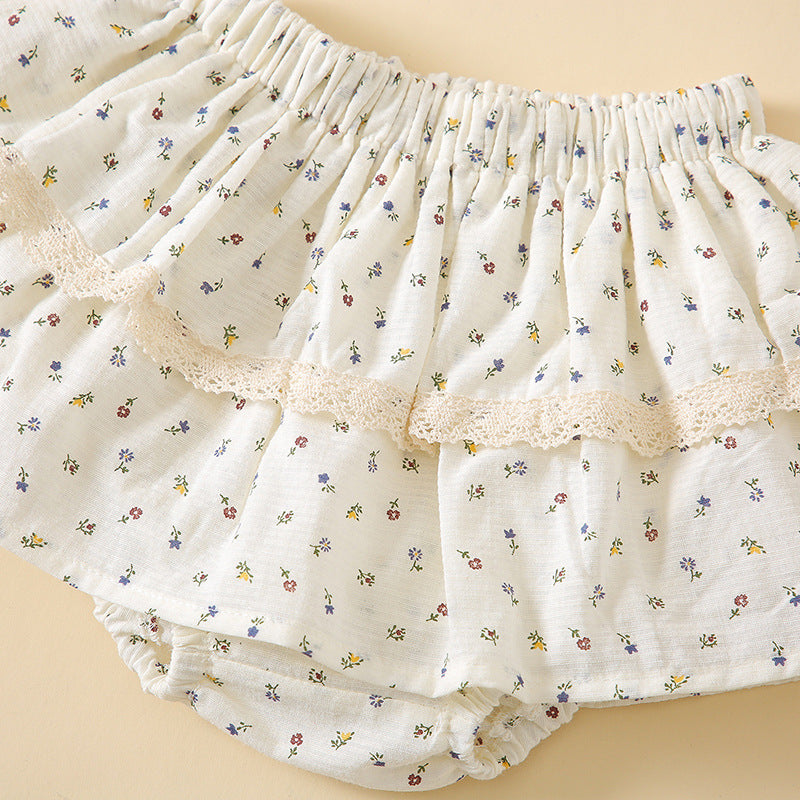 JUST FLOWERS Baby Bloomer Pants