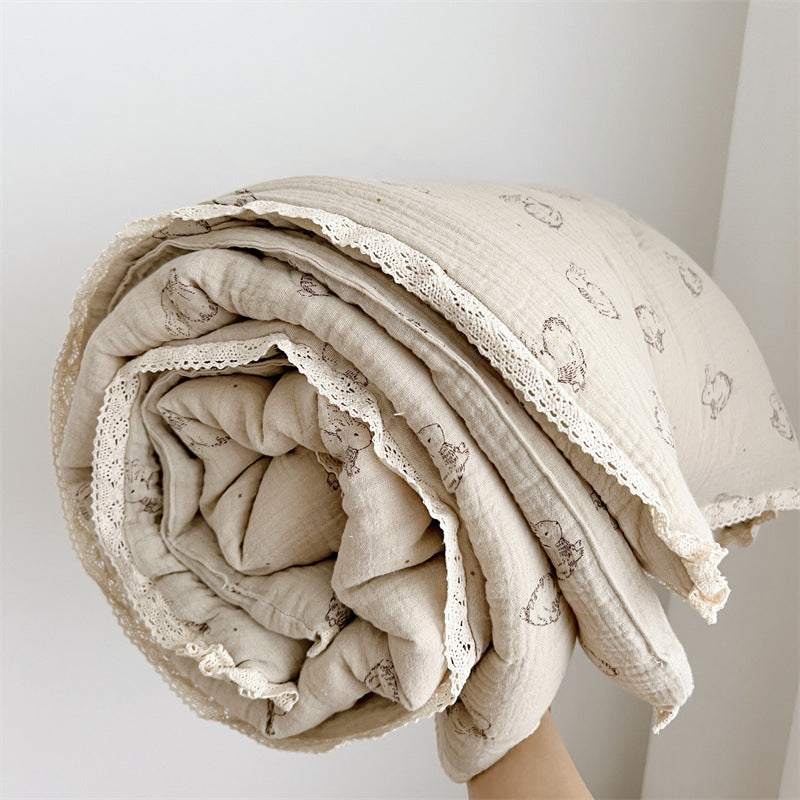 High Quality Pure Cotton Baby Quilt